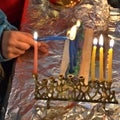 Hanukkah, a Jewish Holiday.